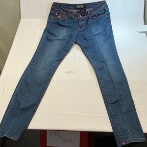 Dereon Women's Skinny Jeans - Blue size 13/14   0287